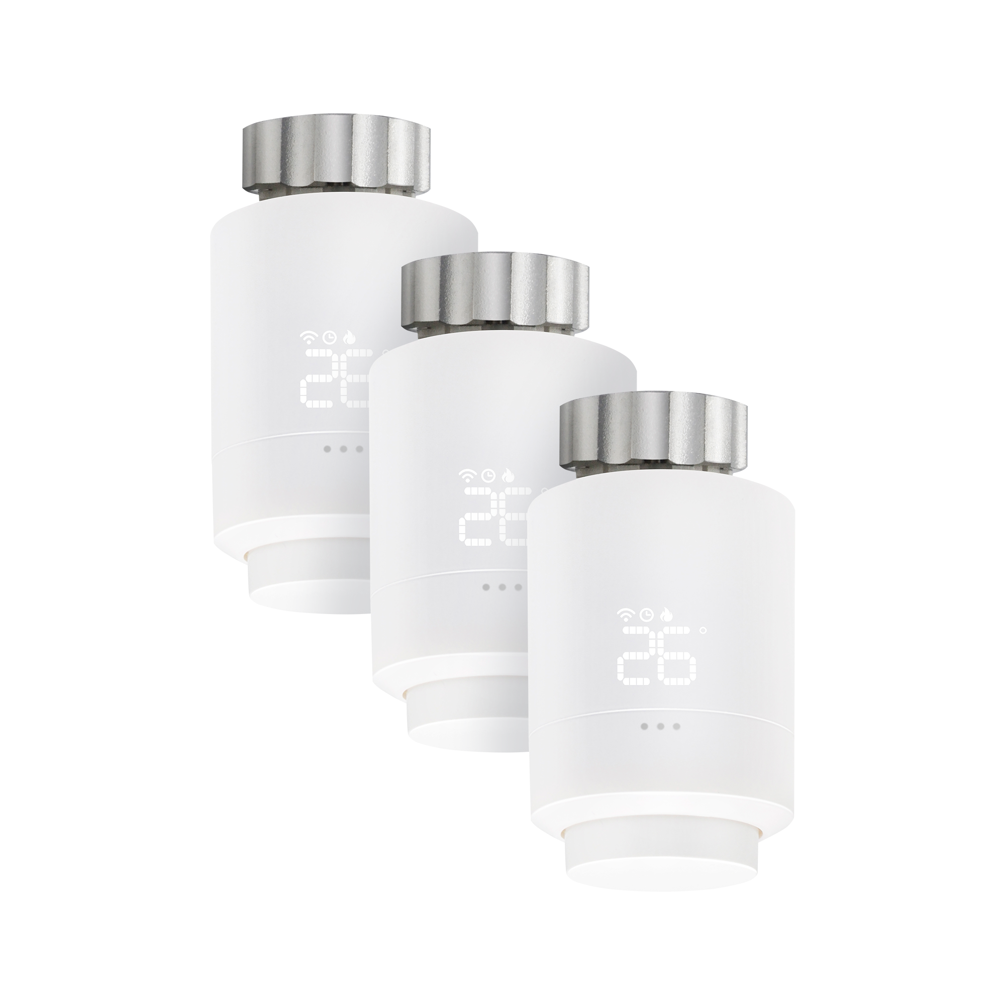 Bundle 3x Smart Thermostat WT-1 – Zigbee® Control & Heating Cost Savings