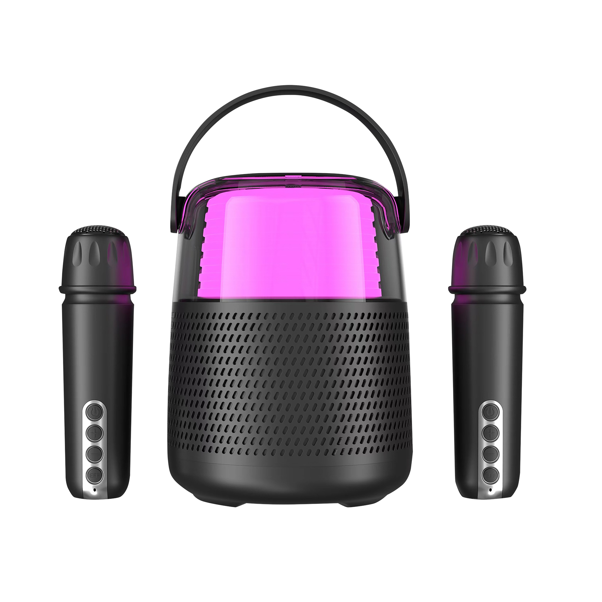 Kids Karaoke Speaker KKS-2M – Bluetooth speaker with LED lights & sound effects