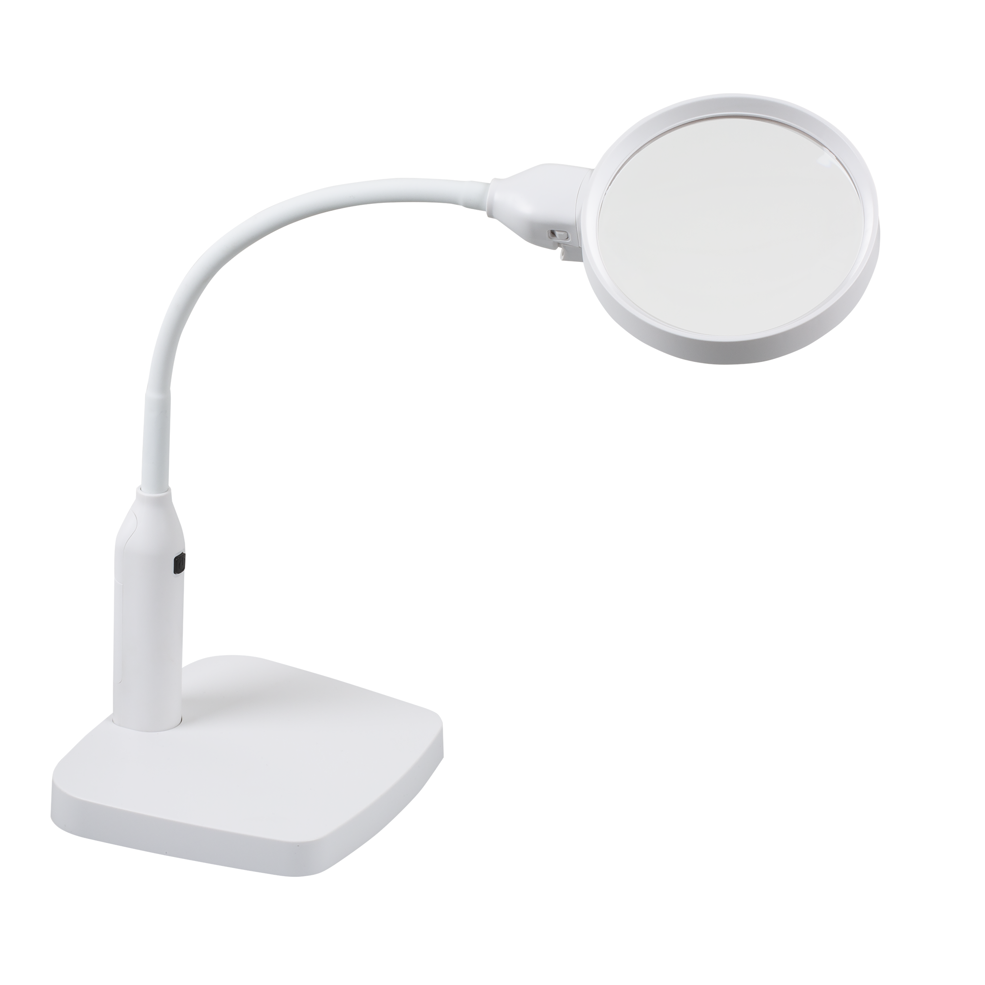 Table magnifier TL-120 – LED magnifier with flexible holder & strong magnification