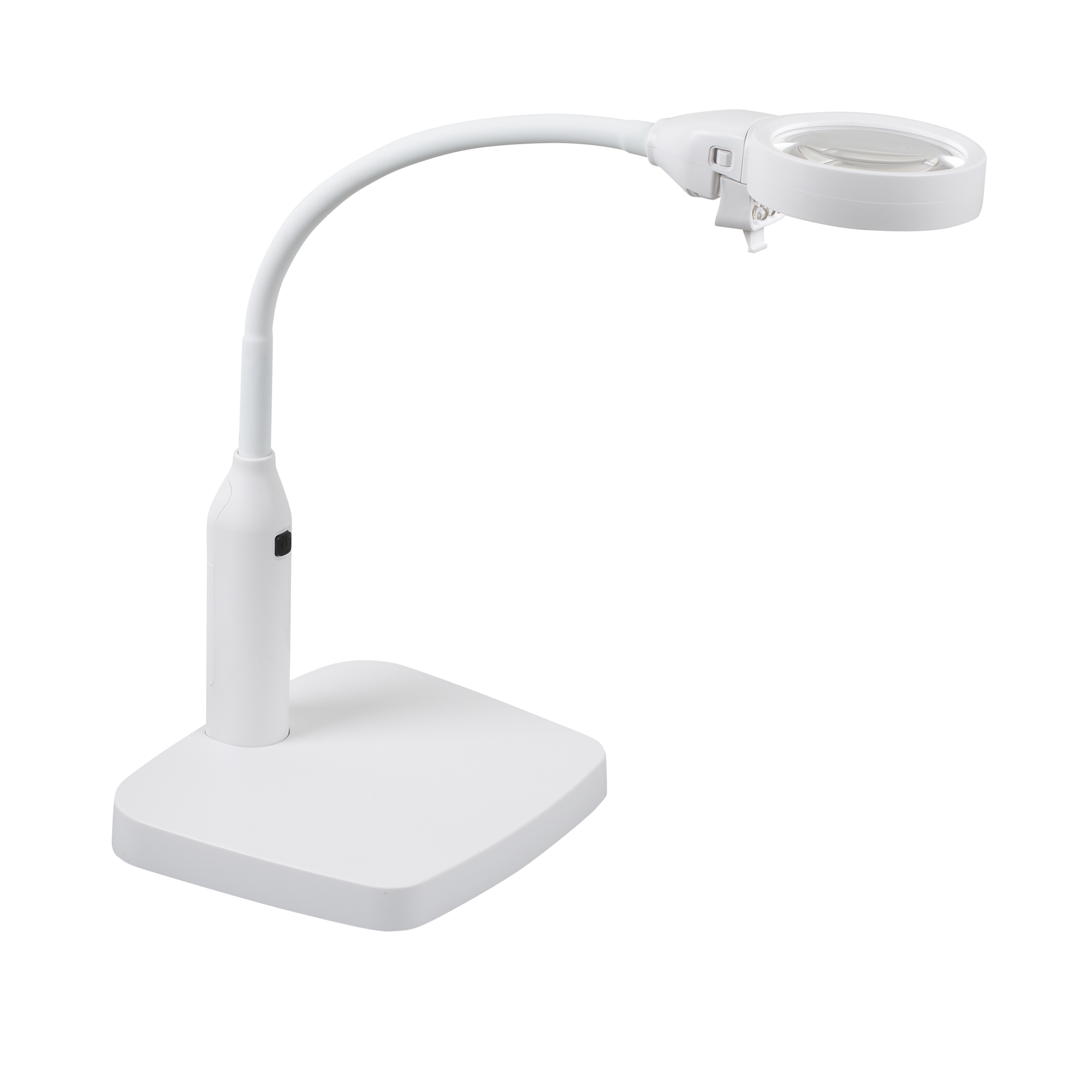 Table magnifier TL-120 – LED magnifier with flexible holder & strong magnification