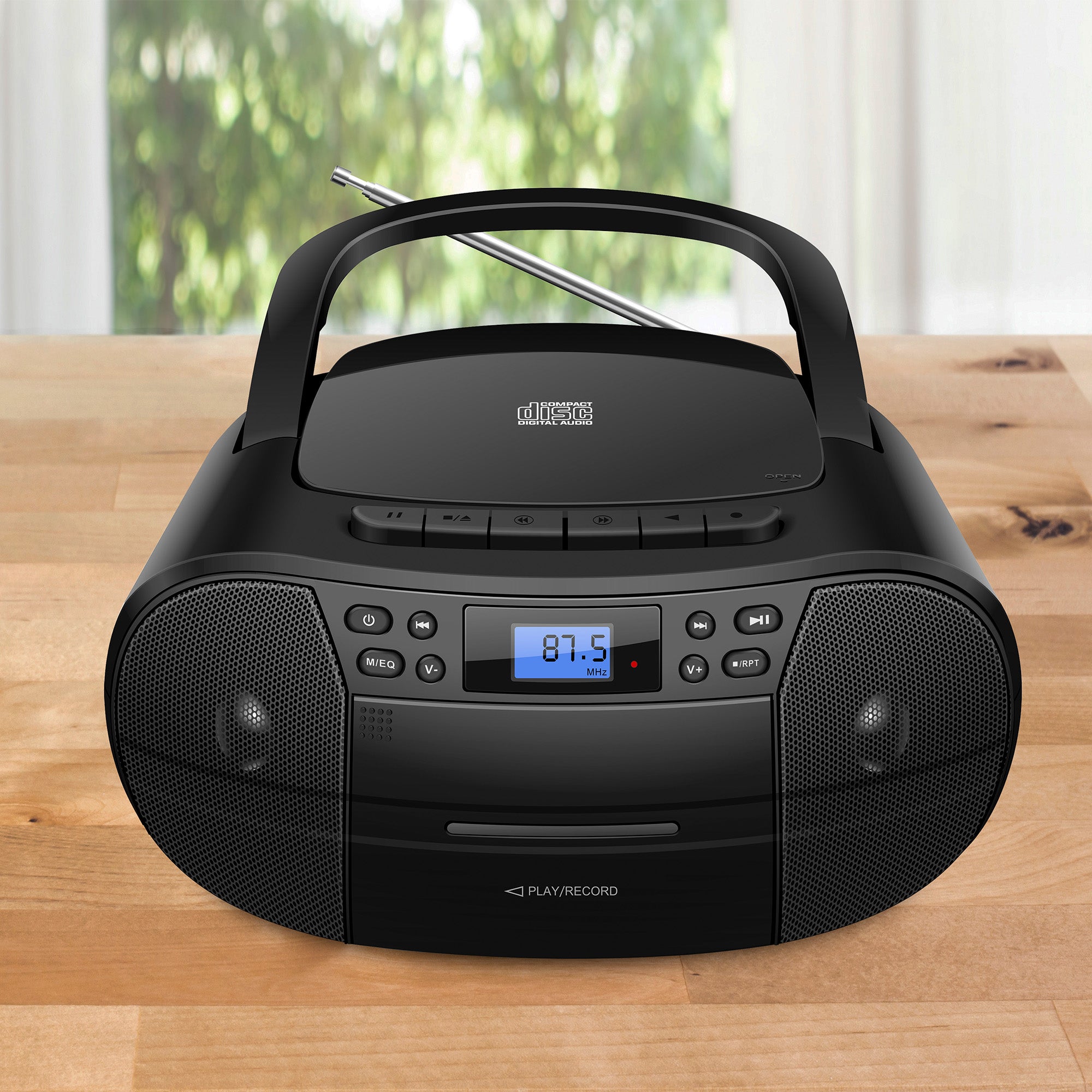 CD-Boombox CB-1 – Vielseitige Musikanlage mit CD, Kassette, USB & Radio