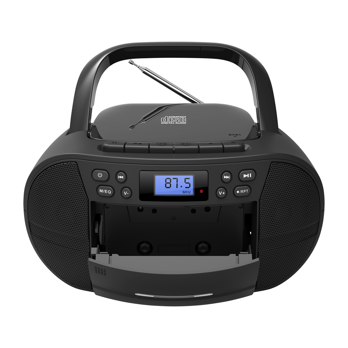 CD-Boombox CB-1 – Vielseitige Musikanlage mit CD, Kassette, USB & Radio