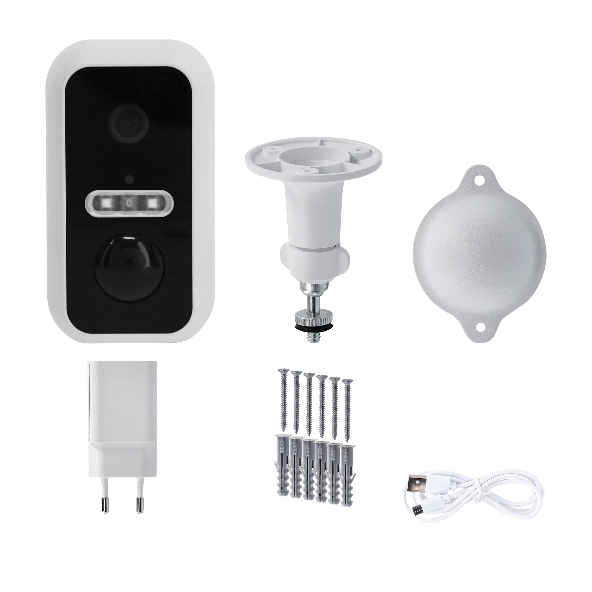 Bundle 2x Wireless Security Cam 2K – Smart Surveillance Camera with Night Vision & 2-Way Audio