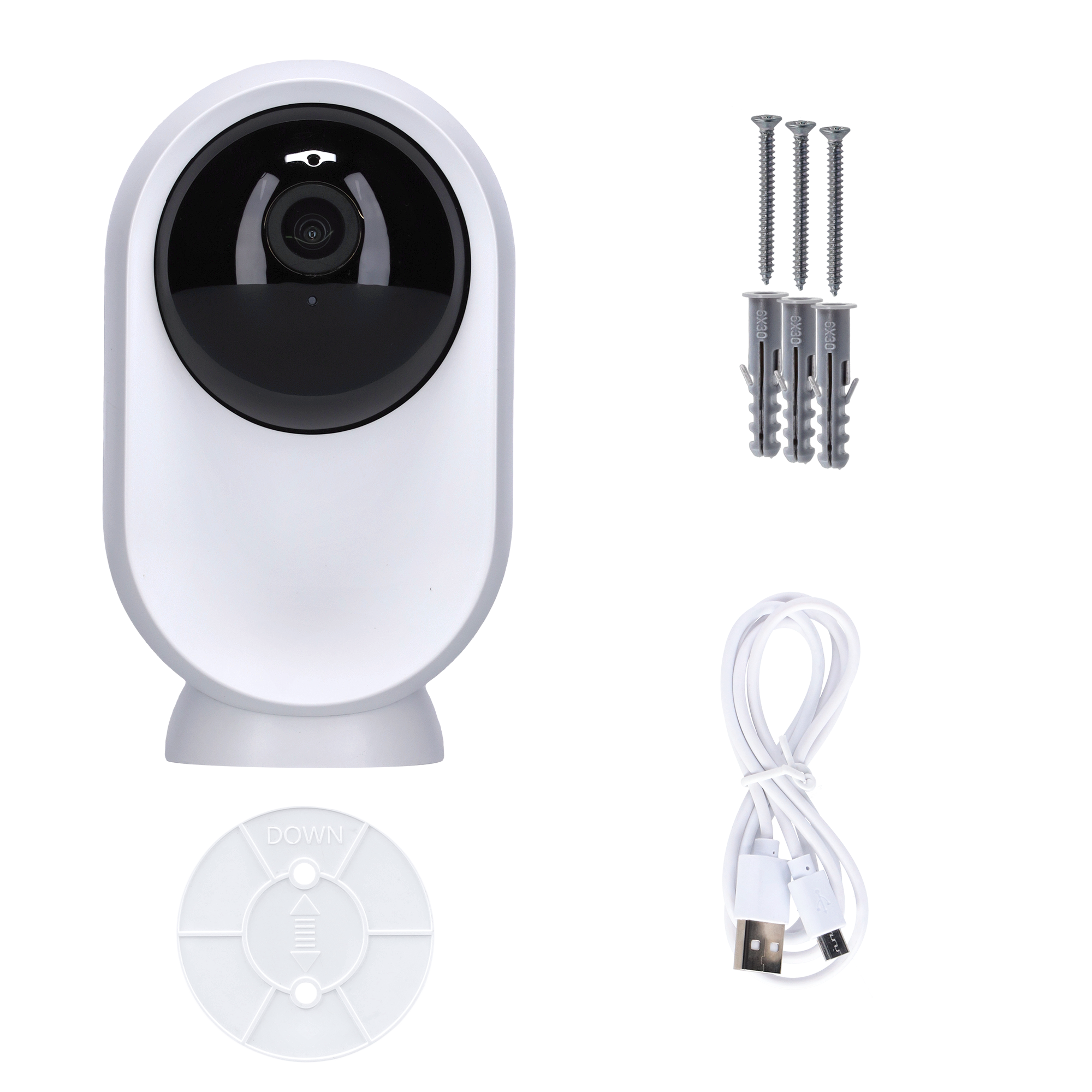 Indoor Security Cam 2K – Smart surveillance with night vision & app control