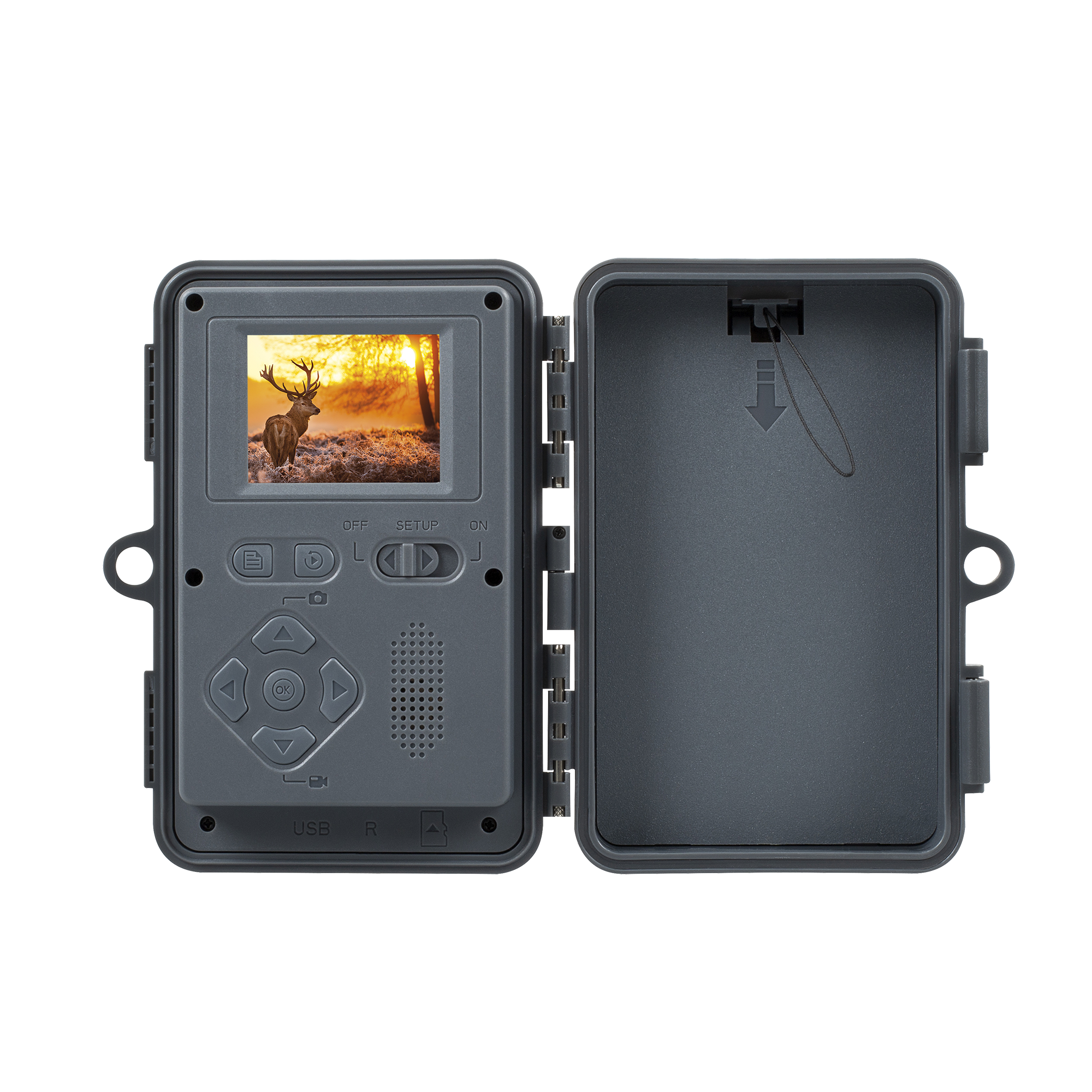 Wildkamera WK-400HDW – Full-HD, Nachtsicht & WiFi