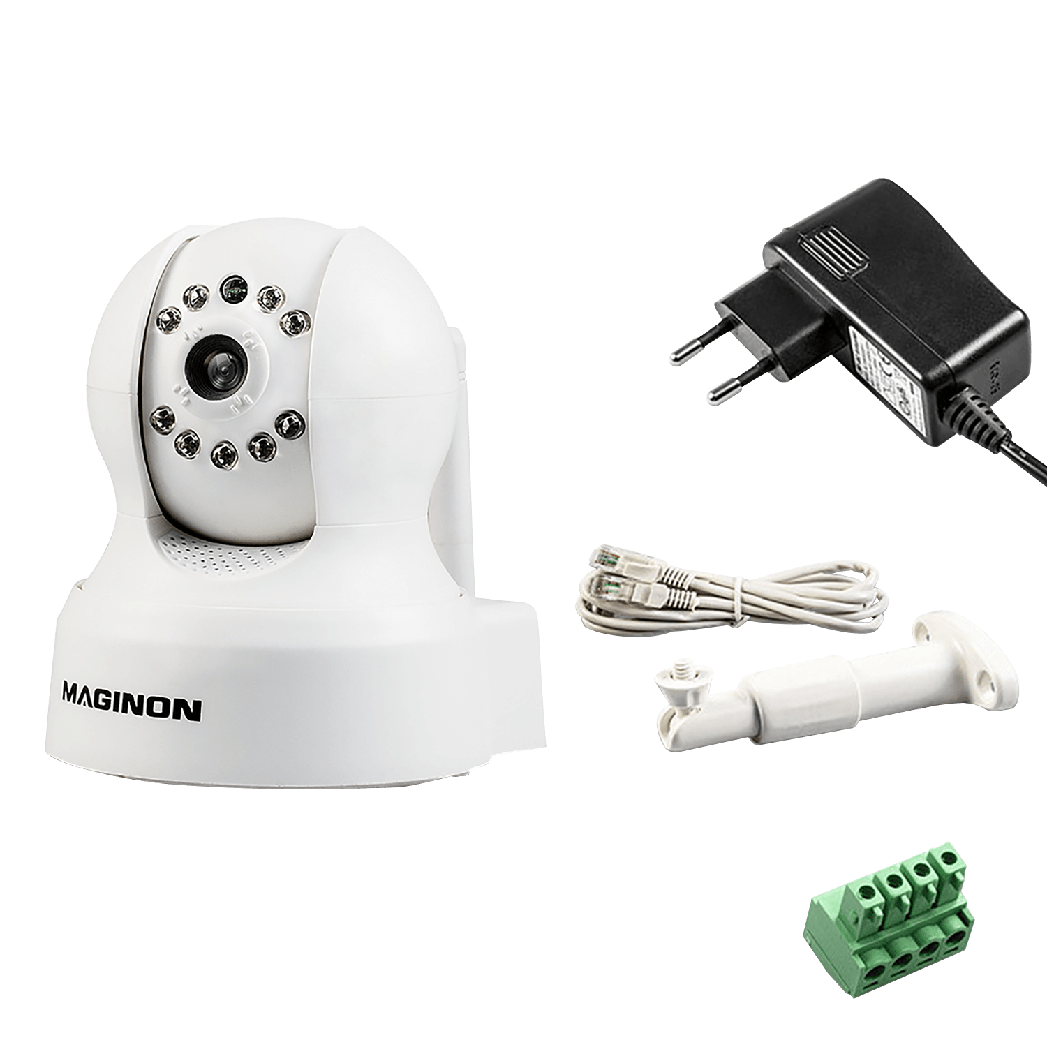 Maginon Überwachungskamera ID 1 weiss Maginon