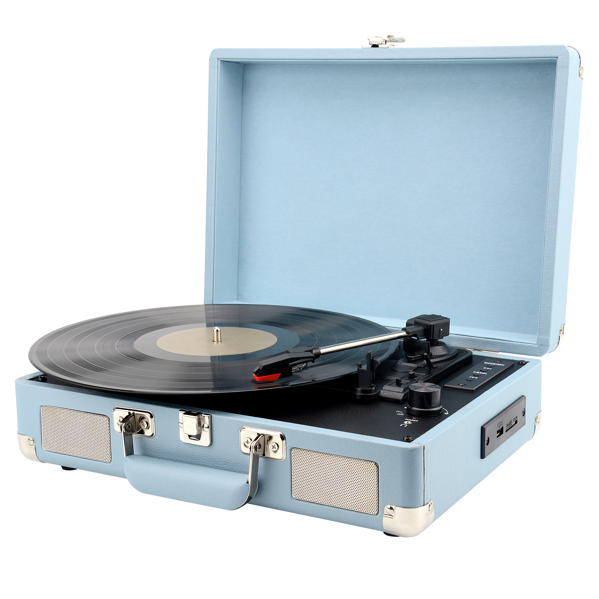 Retro turntable RRP-1 – Bluetooth, USB & SD cards, Direct digitization
