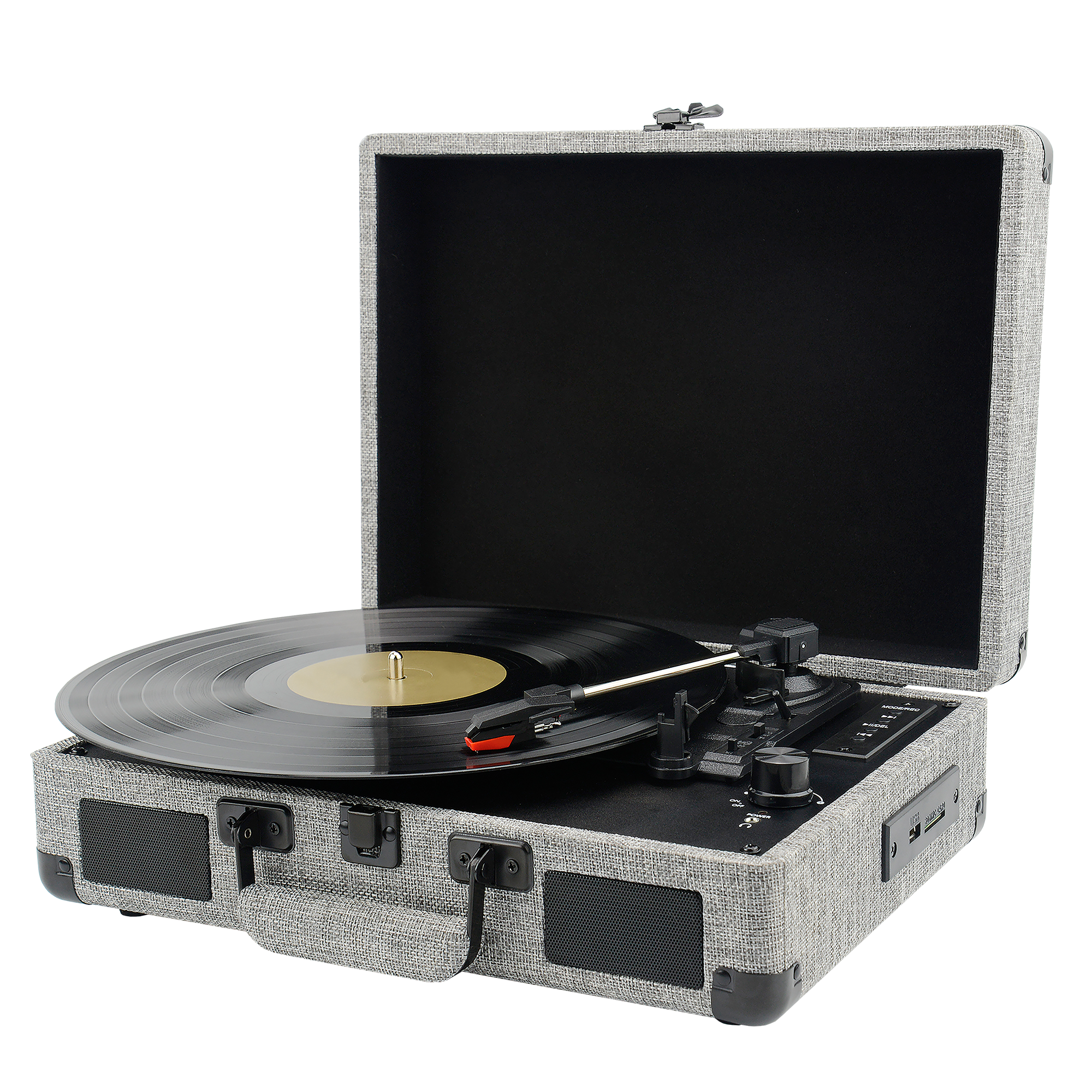 Retro turntable RRP-1 – Bluetooth, USB & SD cards, Direct digitization