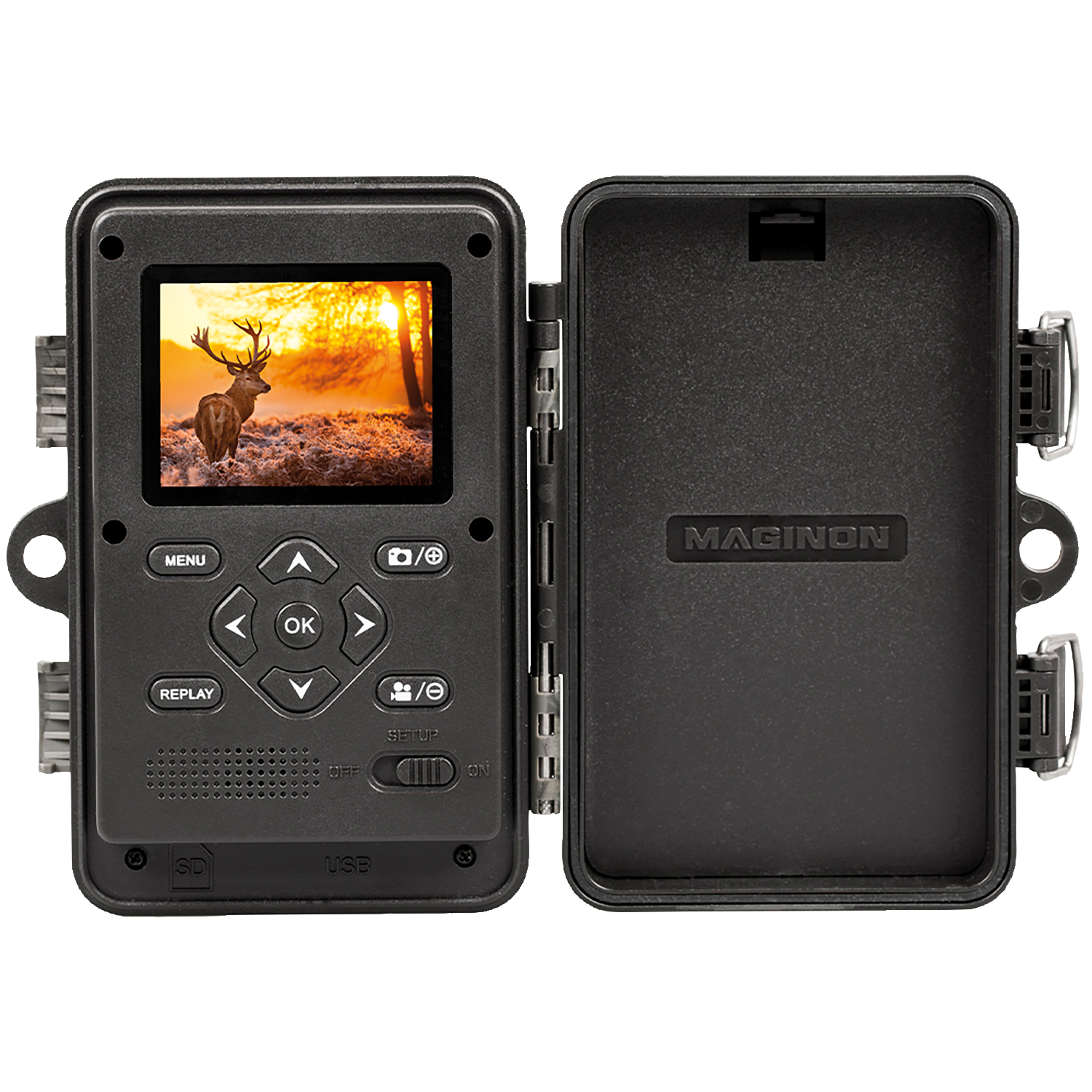 Wildkamera WK-4HDW Profi-Set – Full-HD, 42 IR-LEDs & Live-View