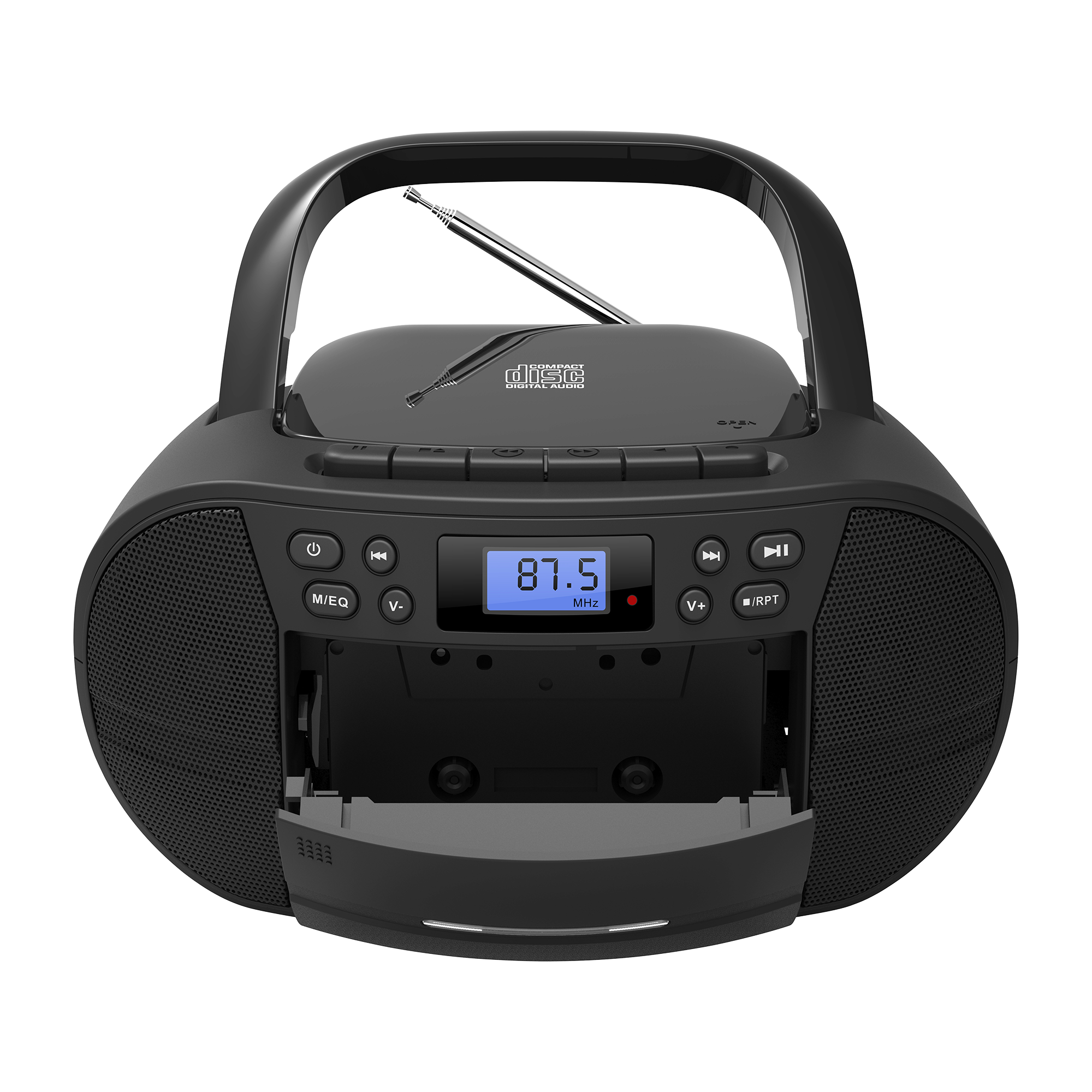 CD-Boombox CB-1 – Vielseitige Musikanlage mit CD, Kassette, USB & Radio